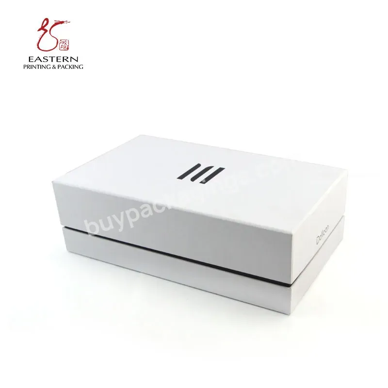 Luxury Color Printing Lid And Bottom Shape Packaging Shoe Box Cardboard Paper Storage Box