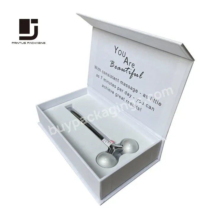 Luxury Cosmetic Gift Box Package For Facial Roller