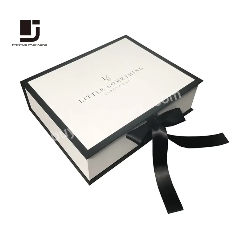 Luxury Custom Brand Clothing Box Packaging For Lingerie