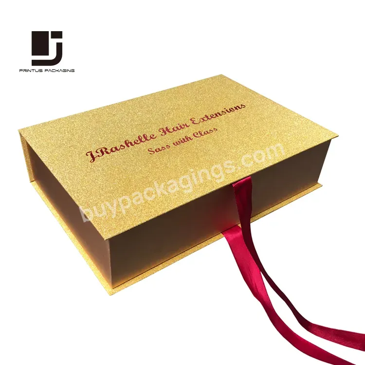 Luxury Custom Brand Gold Glitter Gift Box Packaging - Buy Gold Glitter Gift Box,Gold Glitter Gift Box Packaging,Luxury Custom Brand Gold Glitter Gift Box Packaging.