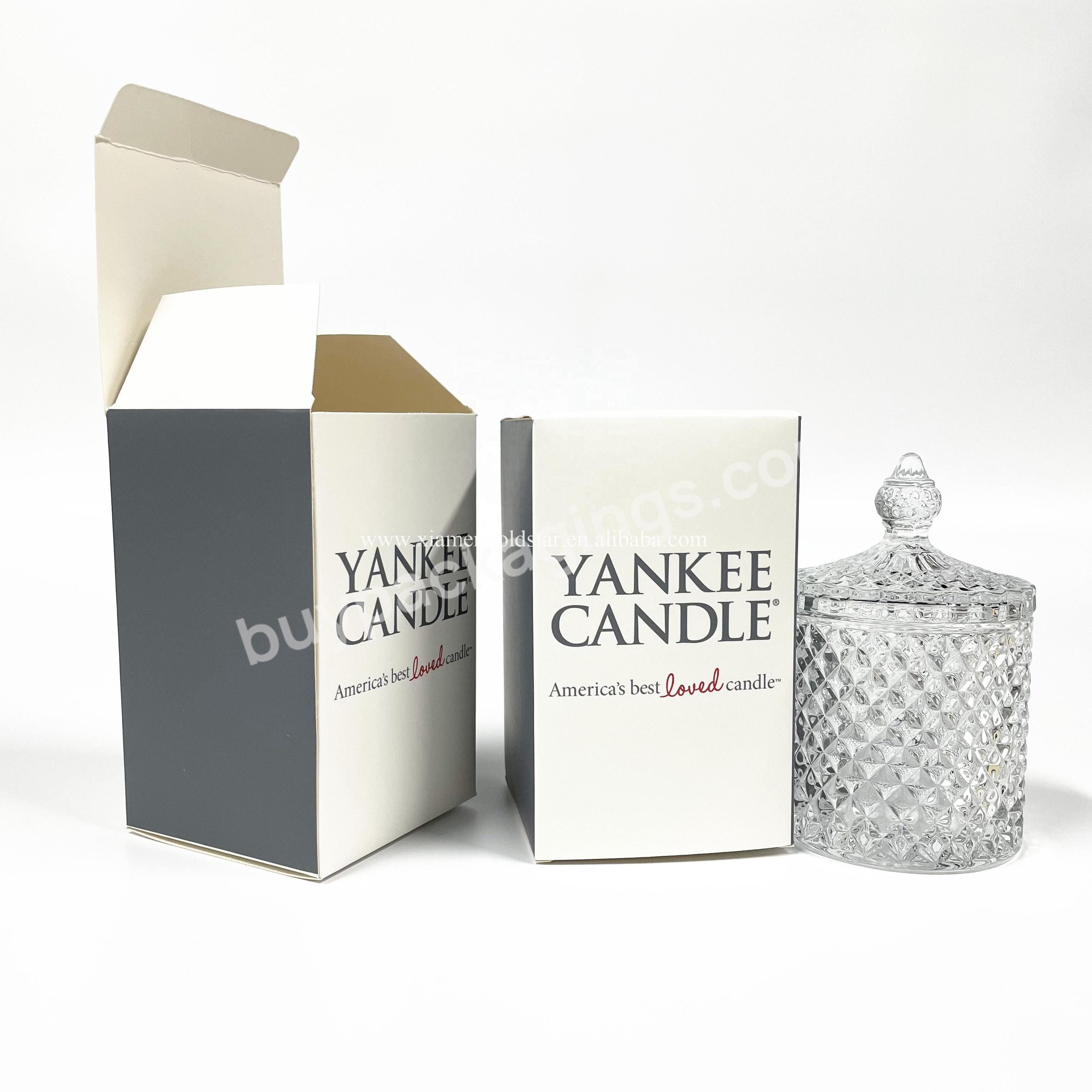 Luxury Custom Candle Box Packaging Gift Paper Scented Candle Jars And With Boxes Set