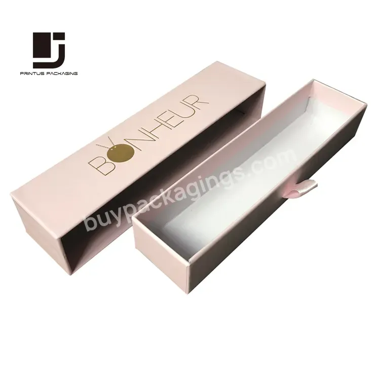 Luxury Custom Champagne Glass Paper Gift Box With Drawer