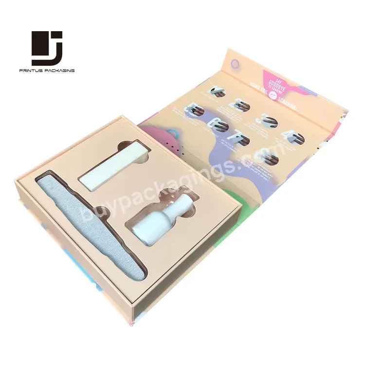Luxury Custom Cosmetic Packaging Box For Nail Polish Sets