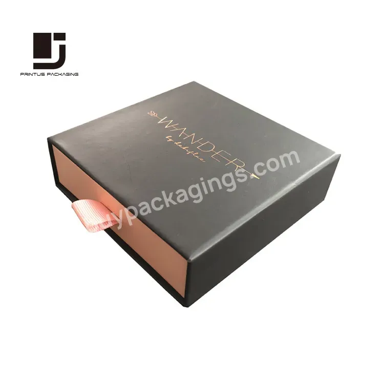 Luxury Custom Drawer Cardboard Box For Jewelry