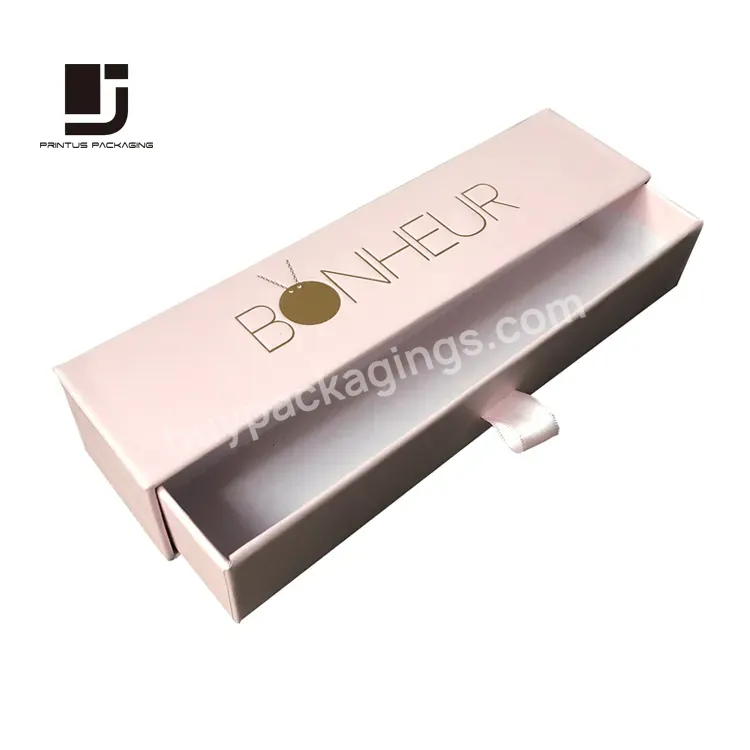 Luxury Custom Drawer Gift Paper Box For Nail Polish Bottles