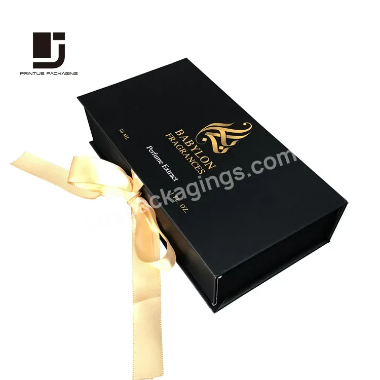 Luxury Custom Gift Box Packaging For 30ml Perfume Bottle
