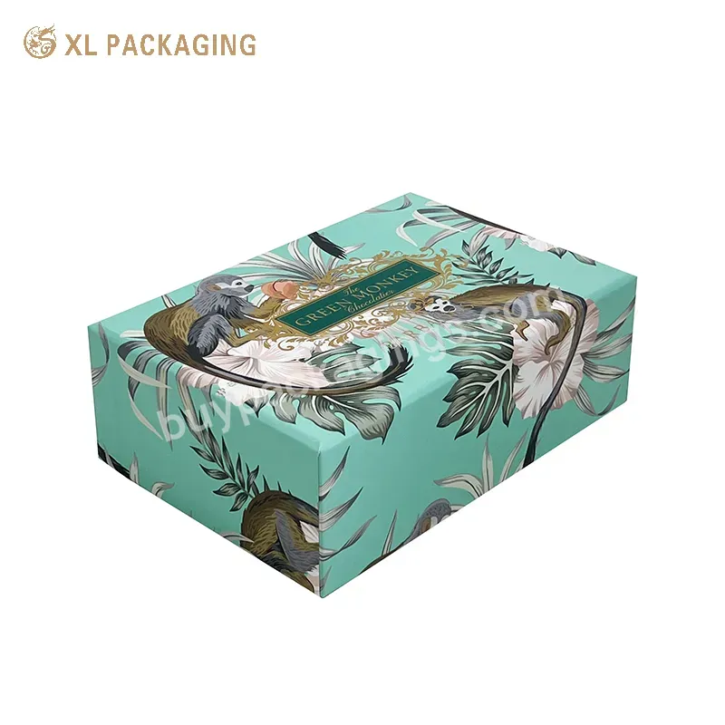 Luxury Custom Logo Lid And Base Paper Package Box Gift Box For Birthday Gifts Packaging