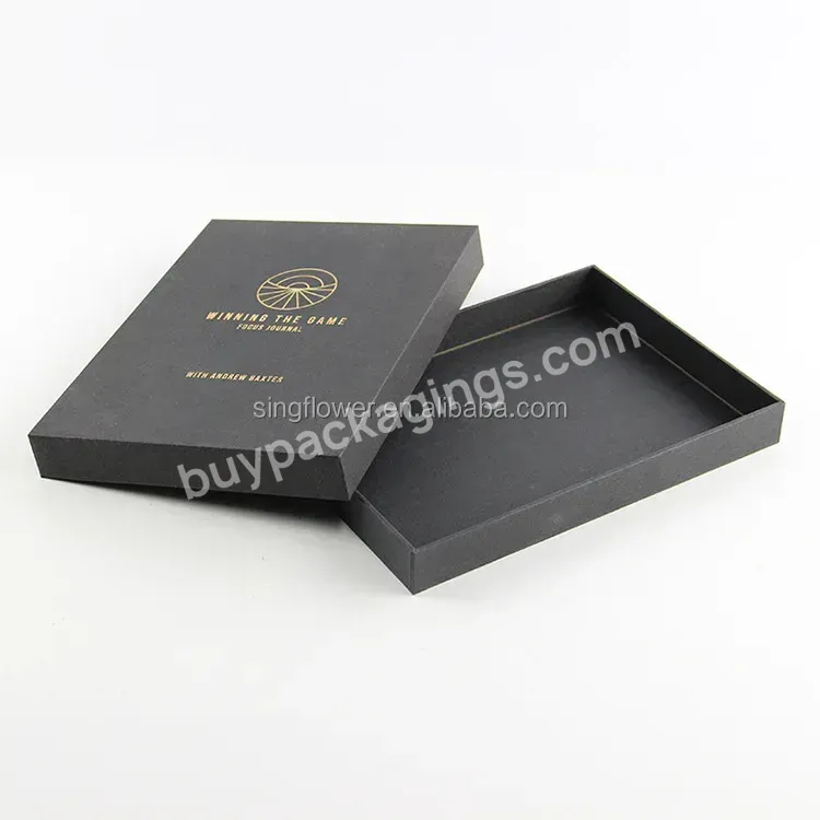 Luxury Custom Logo Rigid Cardboard With Clothing Packaging Box Top And Bottom Gift Boxes For Women Clothes Two Pieces Paper Box