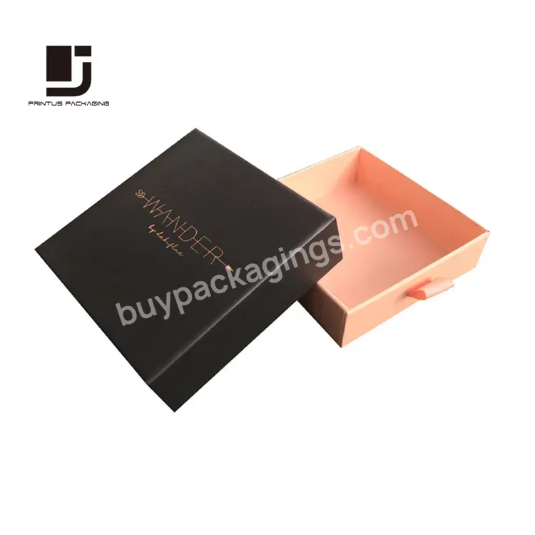 Luxury Custom Logo Ring Box