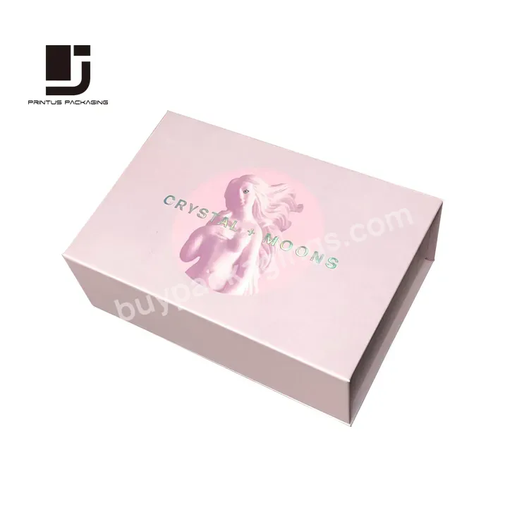 Luxury Custom Magnetic Closure Gift Box With Satin