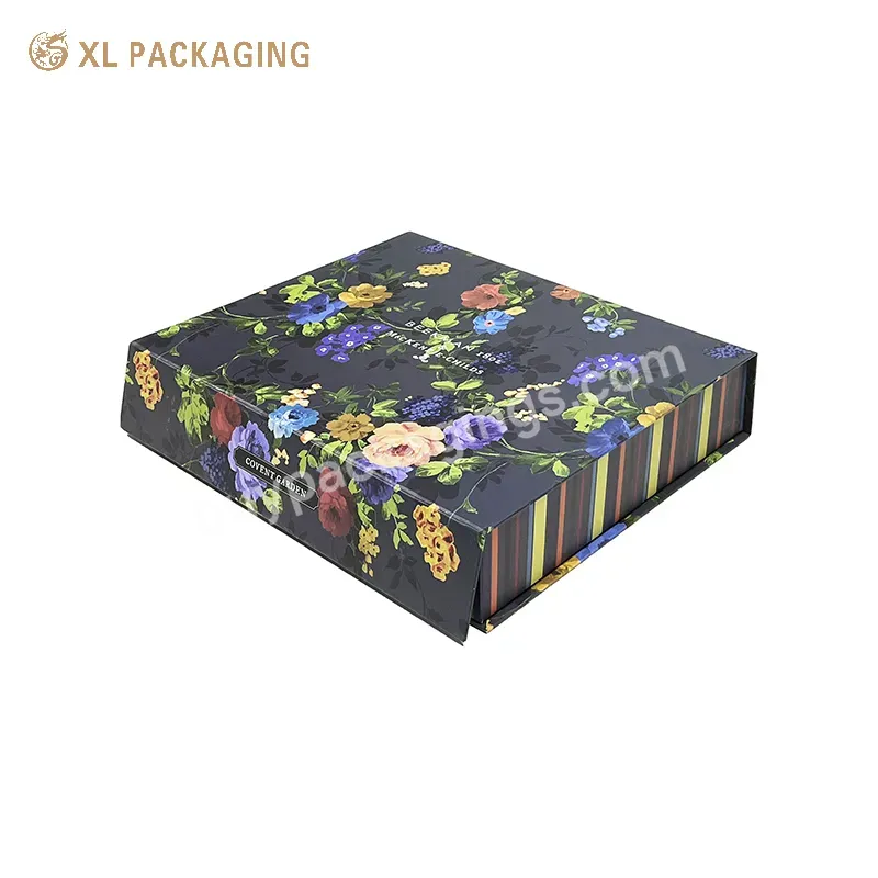 Luxury Custom Skin Care Paper Box Magnetic Paper Boxes Foldable Cosmetic Box Packaging With Pvc Tray