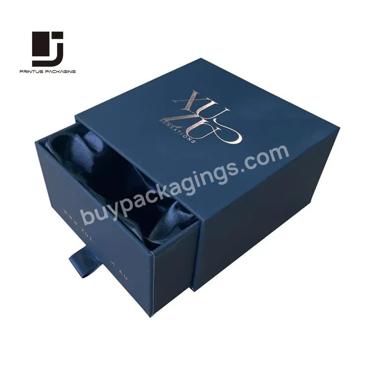 Luxury Custom Soft Touch Sliding Gift Paper Box Package