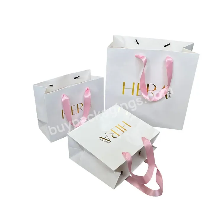 Luxury Customized Clothing Shopping Paper Bag