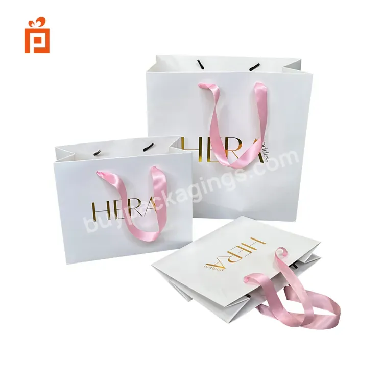 Luxury Customized Clothing Shopping Paper Bag
