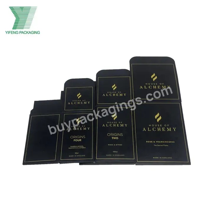 Luxury Design Orginal 50ml Perfume Set Gift Box Fragrance Oils Foldable Box For Branded Perfume