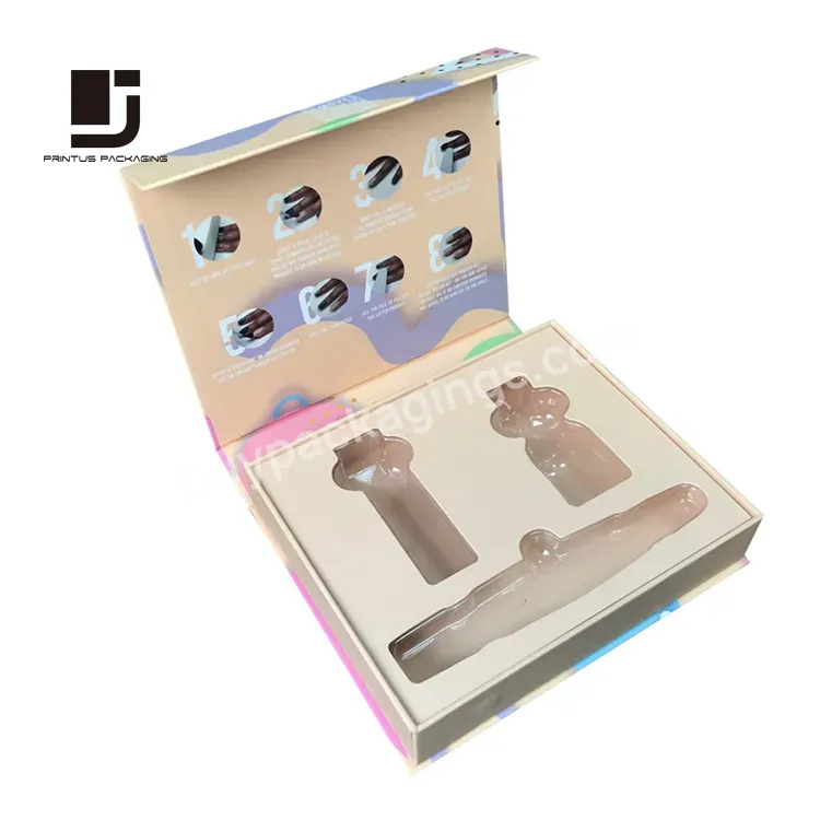 Luxury Fancy Custom Magnetic Cosmetic Box Packaging
