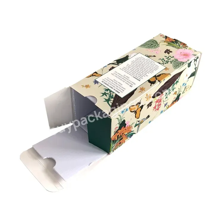 Luxury Flatpack Cosmetic Gift Paper Box For Shampoo