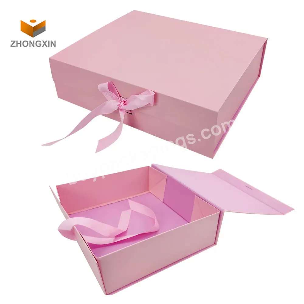 Luxury Folding Custom Kraft Boxes Wedding White Printed Logo Packaging Box