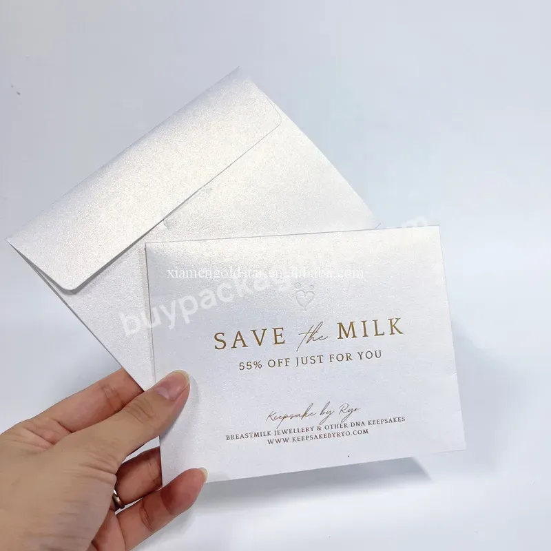 Luxury High-end Brand Customized Wedding Invitation Envelope White Envelopes With Gold Foil - Buy White Envelopes,White Envelopes With Gold Foil,Wedding Invitation Envelope.
