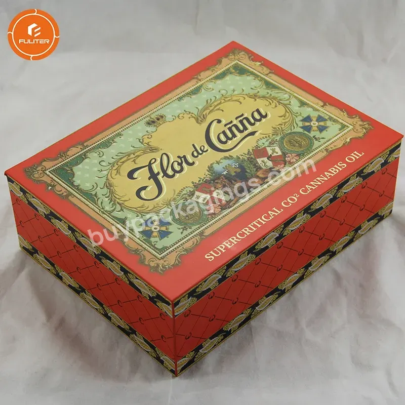 Luxury Individual Gift Cardboard Packaging Paper Cigar Box For Sales