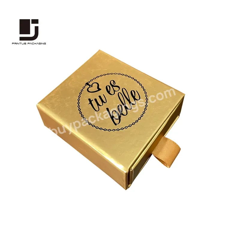 Luxury Jewelry Drawer Gift Box Packaging For Necklace