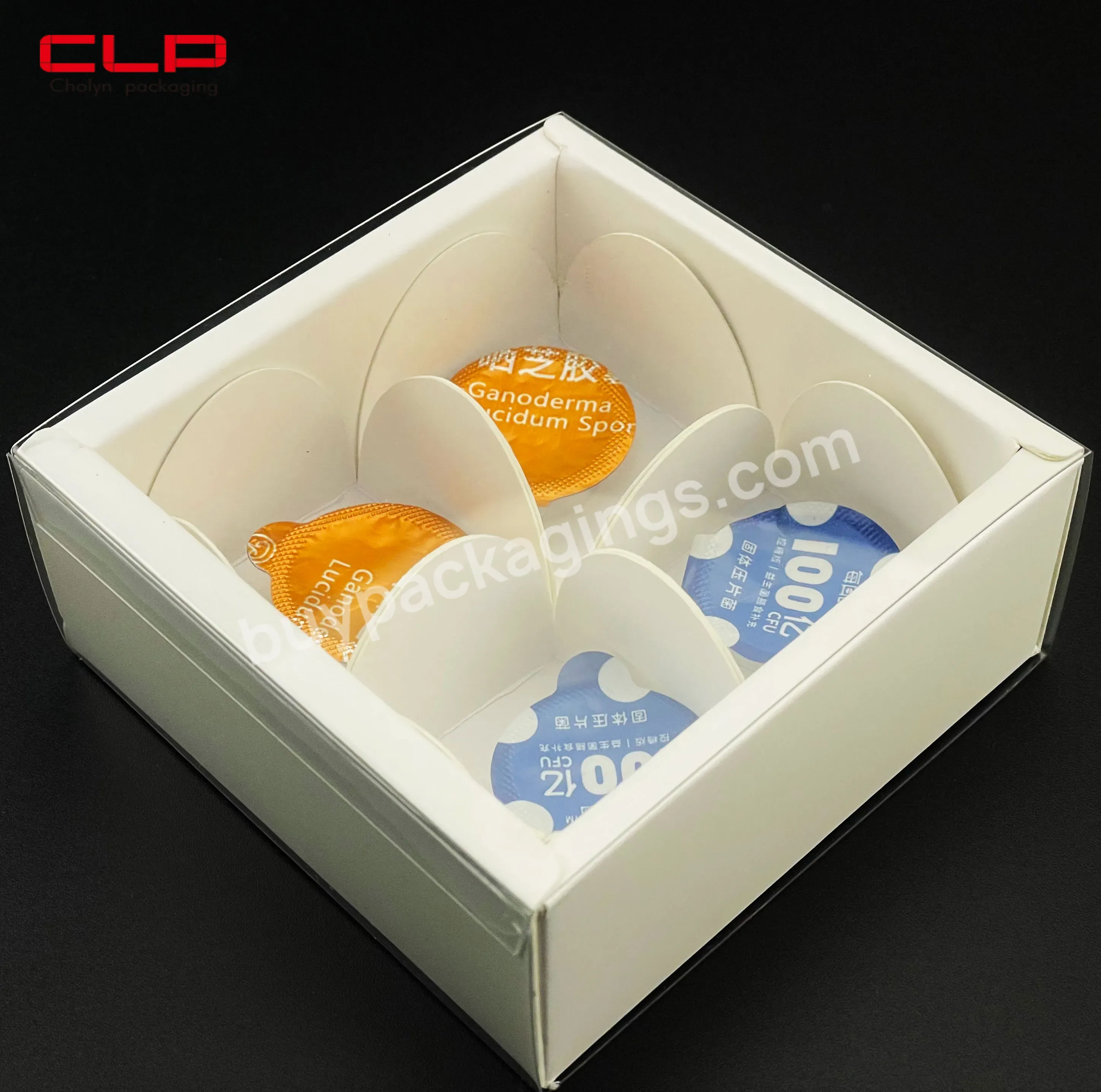 Luxury Macron Packaging Boxes With Paper Insert Cardboard Box Custom Logo Chocolate Box