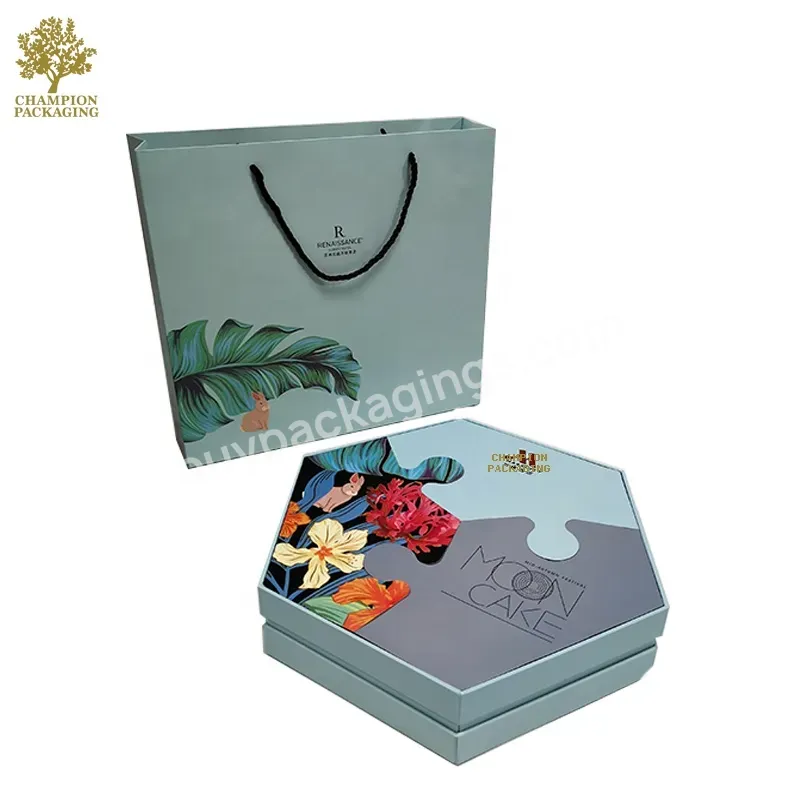 Luxury Moon Cake Gift Packaging Custom Mooncake Box