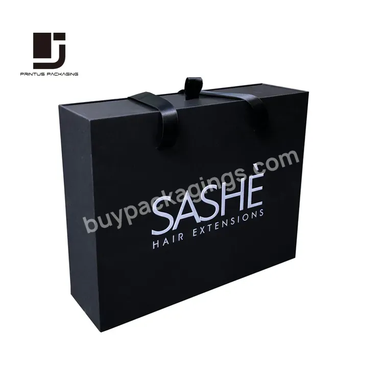 Luxury Paper Custom Shoe Packaging Box With Rope Handle