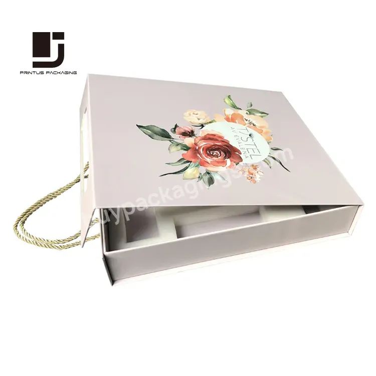 Luxury Paper Packaging Custom Flip Top Boxes With Magnetic Lid