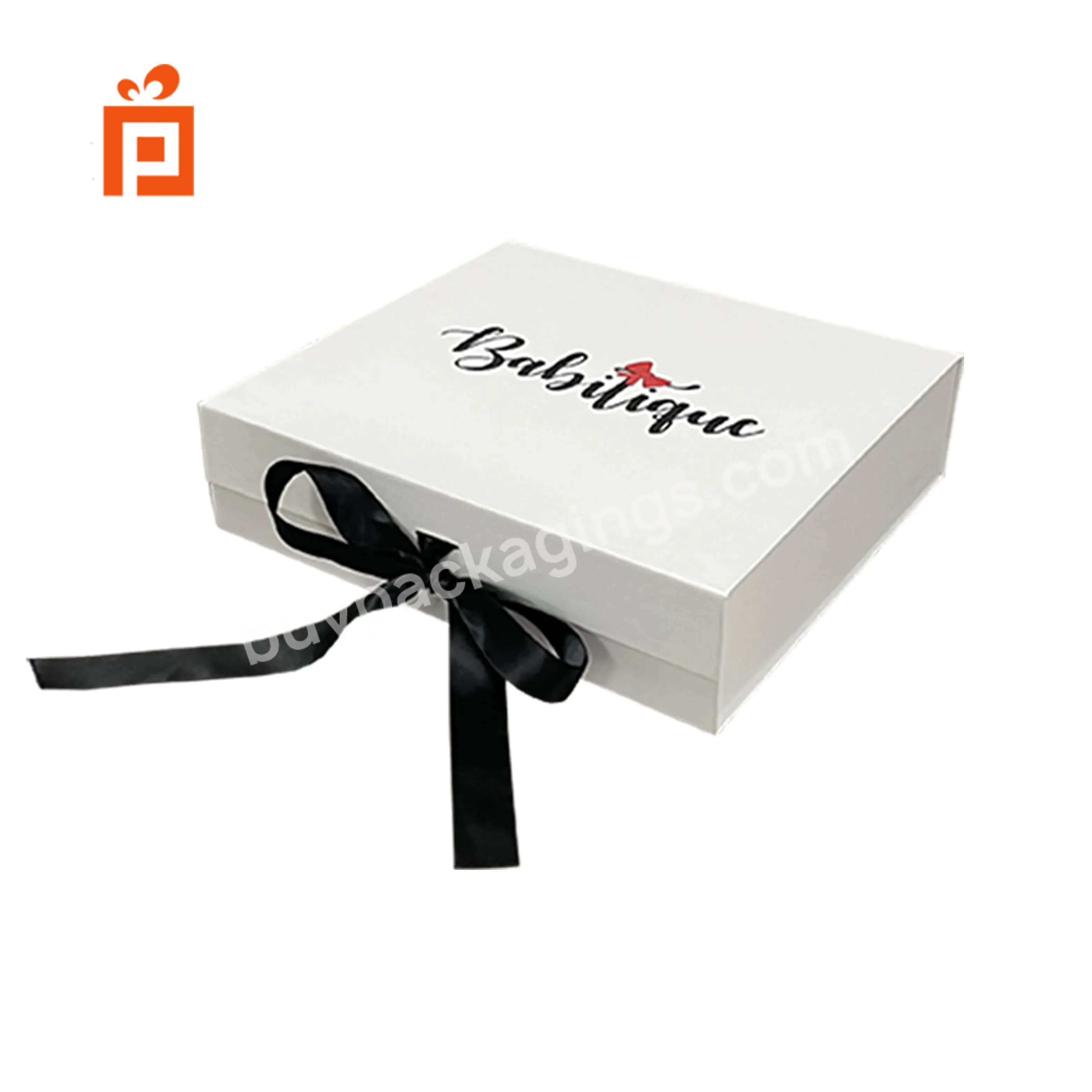 Luxury Printed Gift Paper Box For Long Dresses