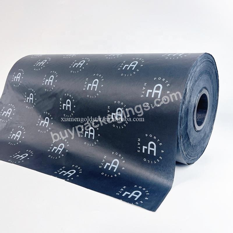 Luxury Private Label Custom Print 17g Gift Tissue Paper Rolls Shoes Wrapping Paper