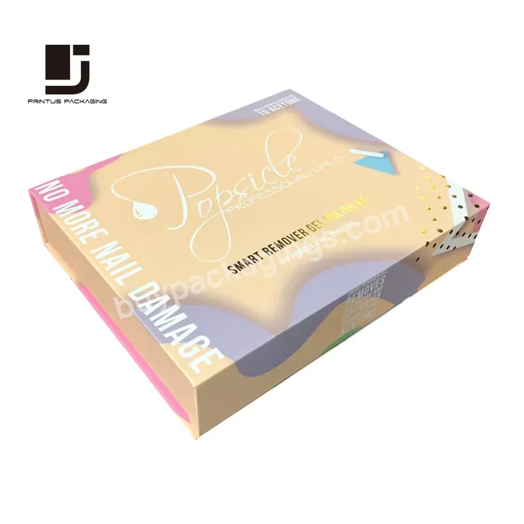 Luxury Rigid Cardboard Box Package With Plastic Insert