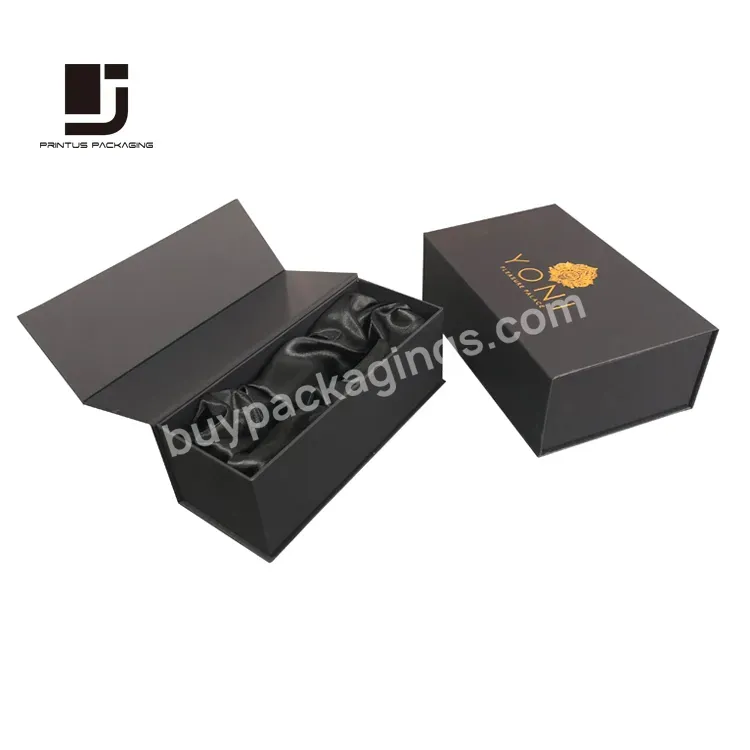Luxury Satin Paper Gift Box For Facial Massager