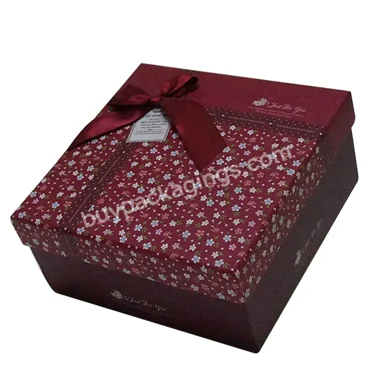 Luxury Square Carton Rigid Gift Box