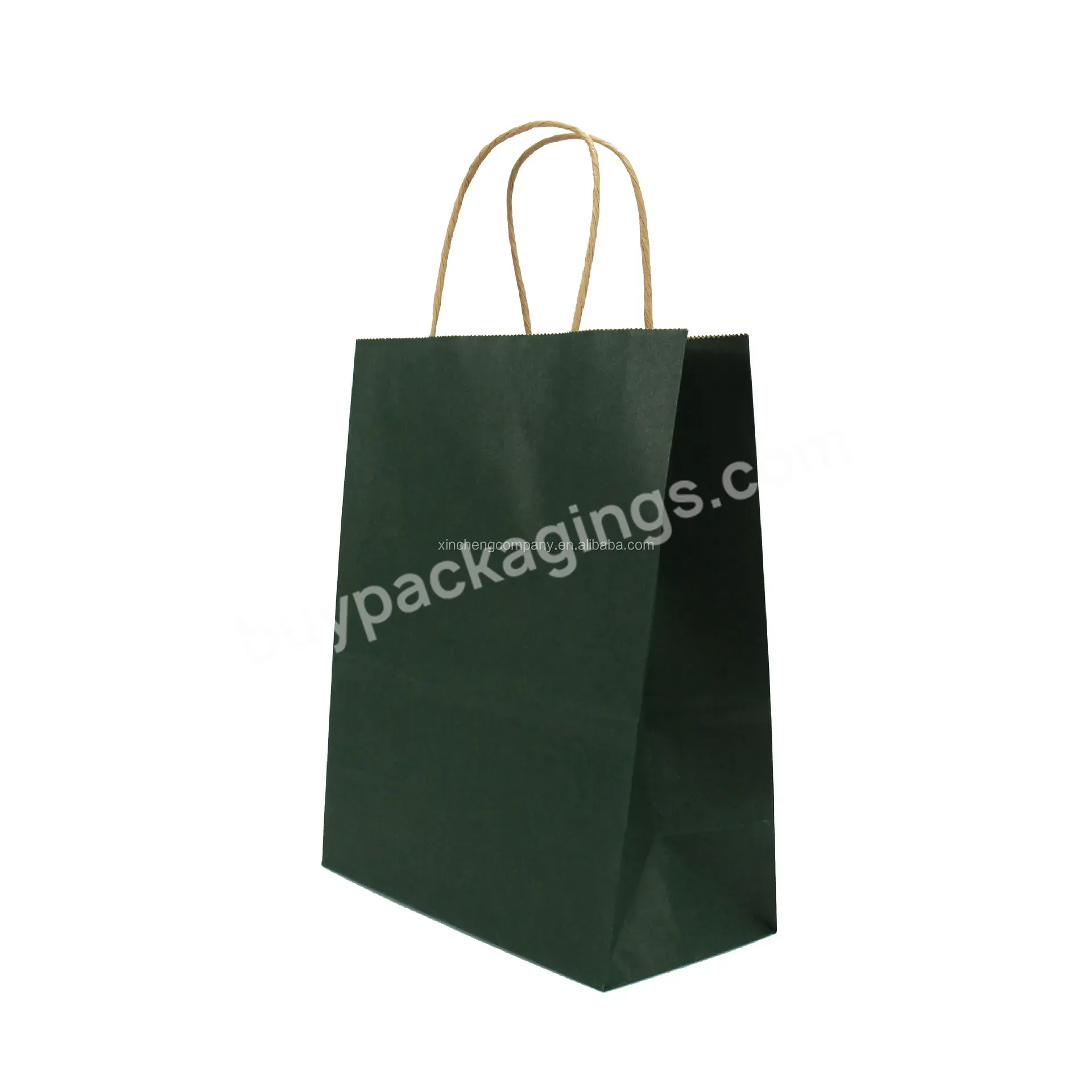 Luxury White Black Brown Gift Bags Custom Kraft Paper Shopping Bag With Your Own Logo - Buy Kraft Paper Bag,Gift Paper Bag,Shopping Paper Bag.