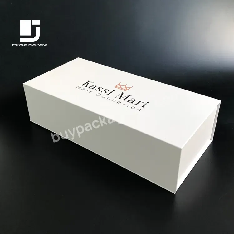 Luxury White Magnet Cardboard Packaging Box