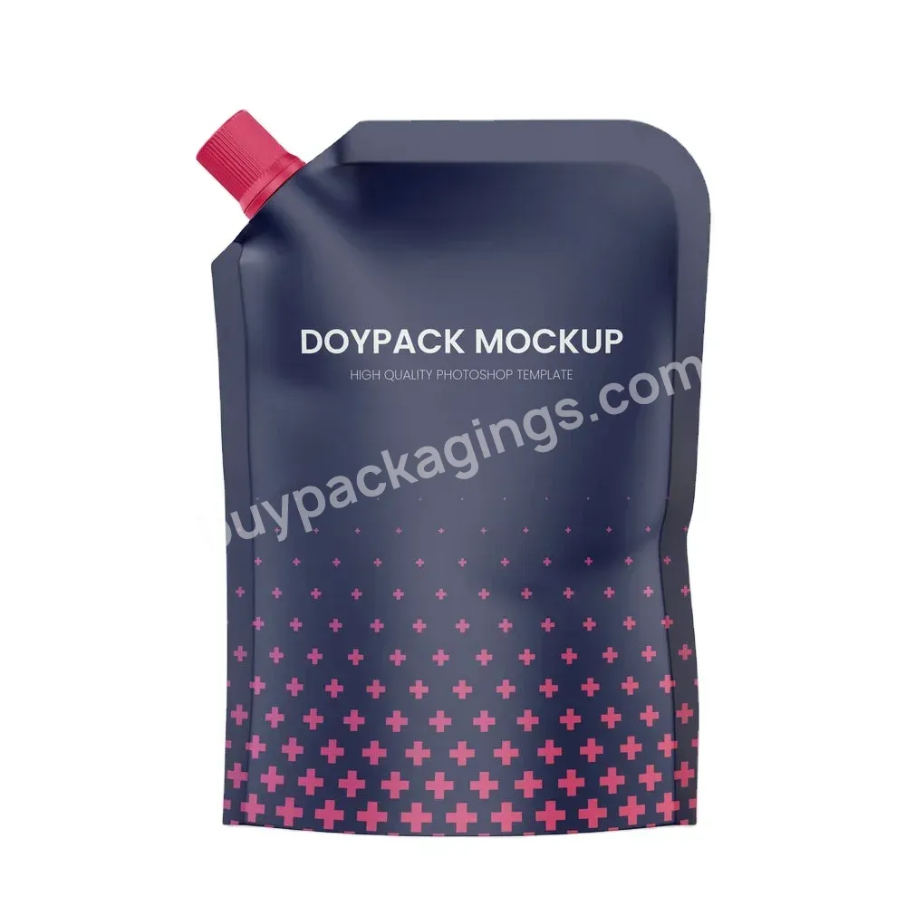 Magic Factory Direct Sale Disposable Food Grade Packaging Bags Sachets With Spout Pouch For Food Cosmetics Packing