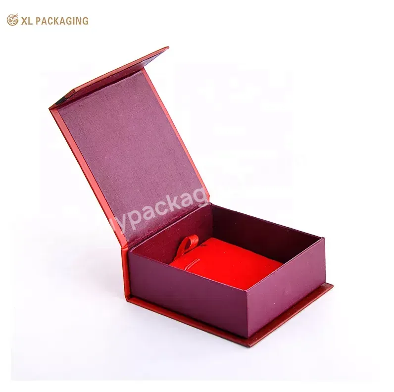 Magnet Box Fashion Bracelet Necklace Ring Jewelry Magnet Packaging Box With Logo