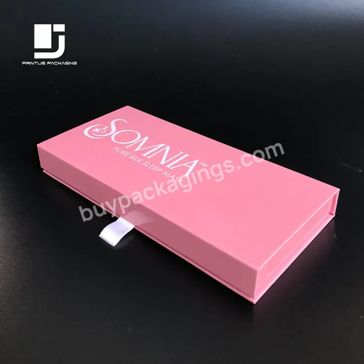 Magnetic Closure Pink Gift Box Packaging Luxury