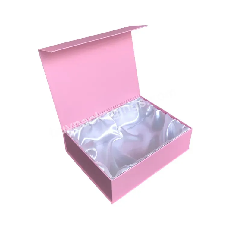 Magnetic Closure Satin Lined Gift Box For Cosmetic Products