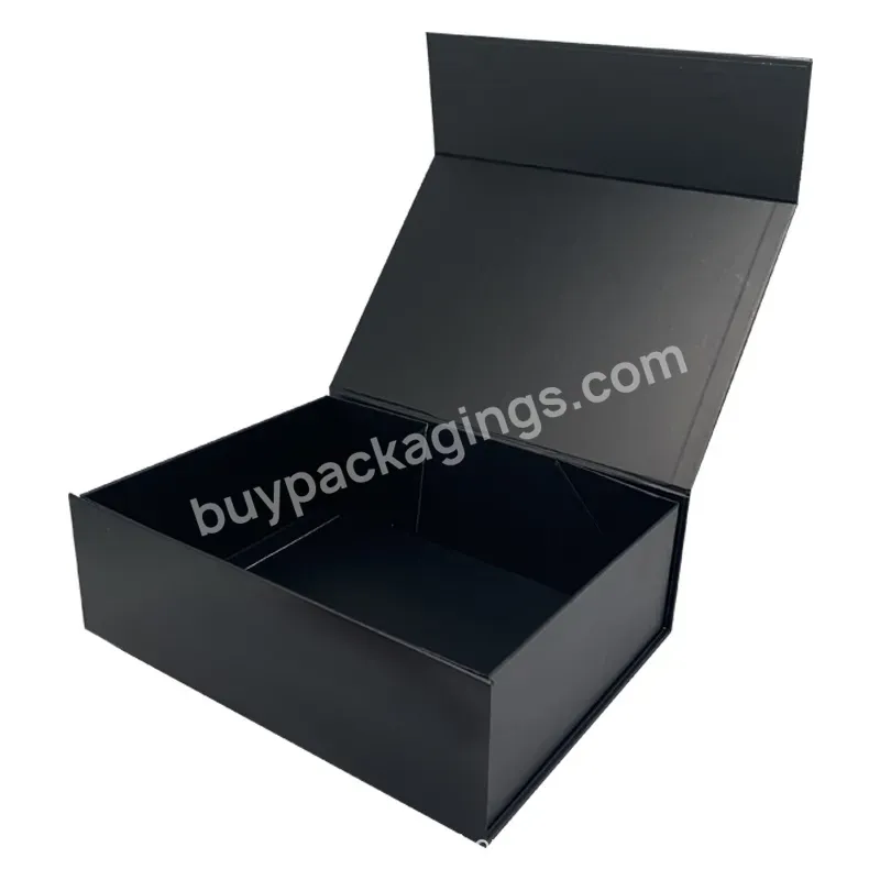 Magnetic Lid Wholesale Luxury Magnet Custom Logo Printing Folding Rigid Box Packaging With Gift Boxes For Cosmetic