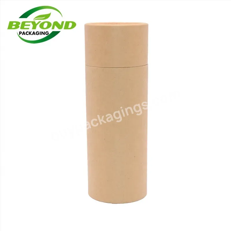 Manufactory Direct Natural Kraft Paperboard Industrial Thermocouple 4 X 3 Thick Cardboard Paper Tubes With Lid