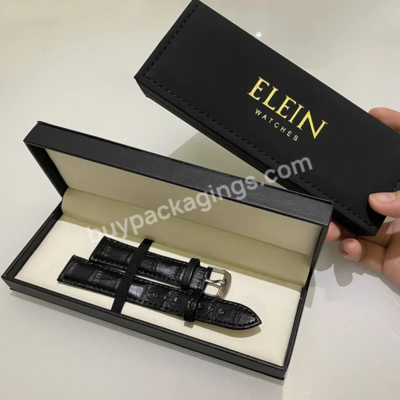 Manufacture Private Label Design Customize Logo Recycled Magnetic Strap Watch Box Paper Watch Box - Buy Paper Watch Box,Paper Watch Box,Magnetic Watch Box.