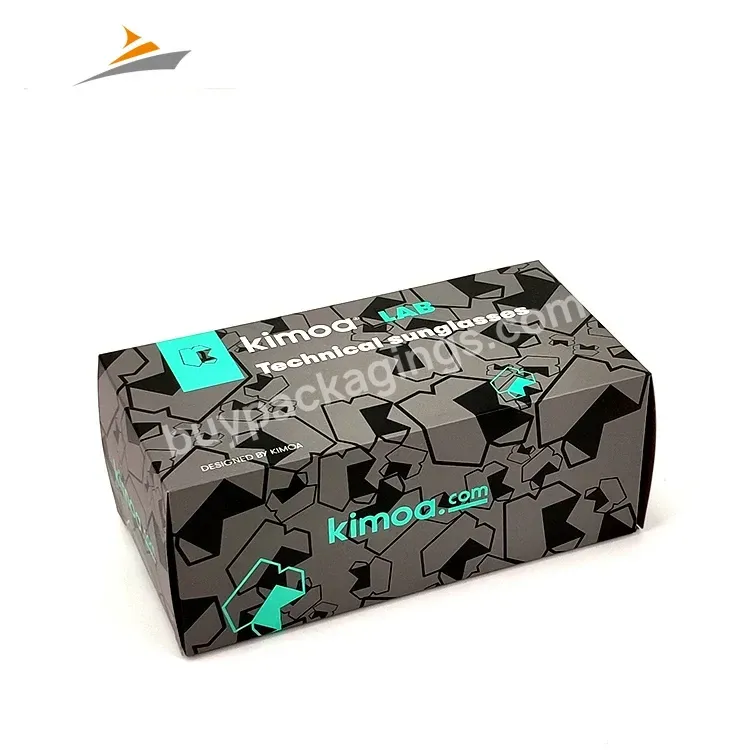 Manufacture Wholesale High Quality Recyclable Shockproof Foldable Paper Glasses Gift Packaging Shipping Box