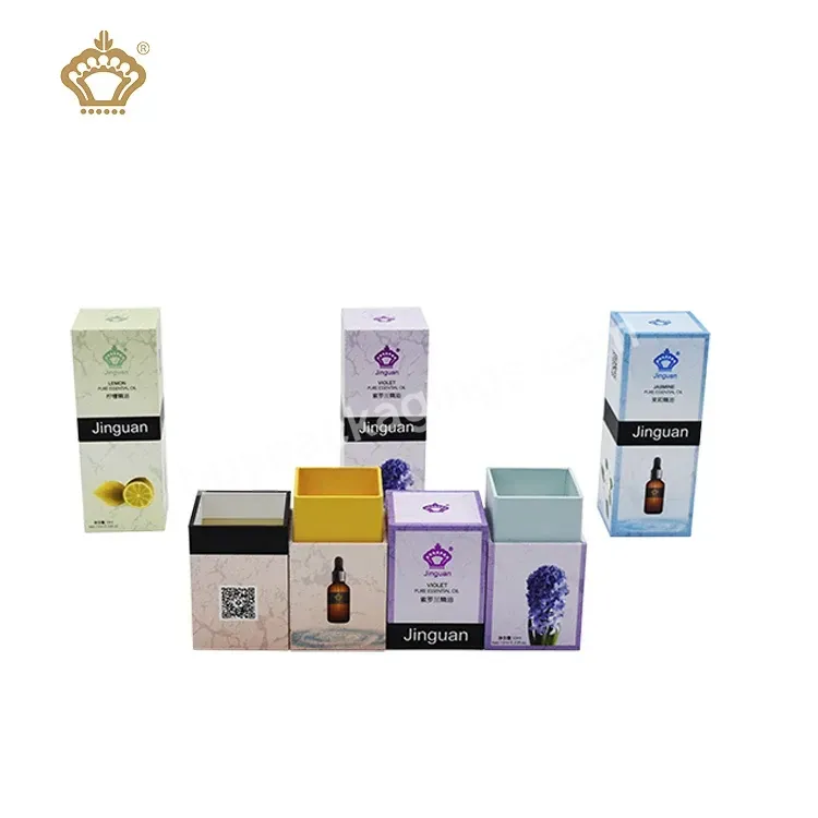 Manufacturer Unique Rectangular Craft Oud Attar Packaging Hard Cardboard Luxury Candle Box For Gift