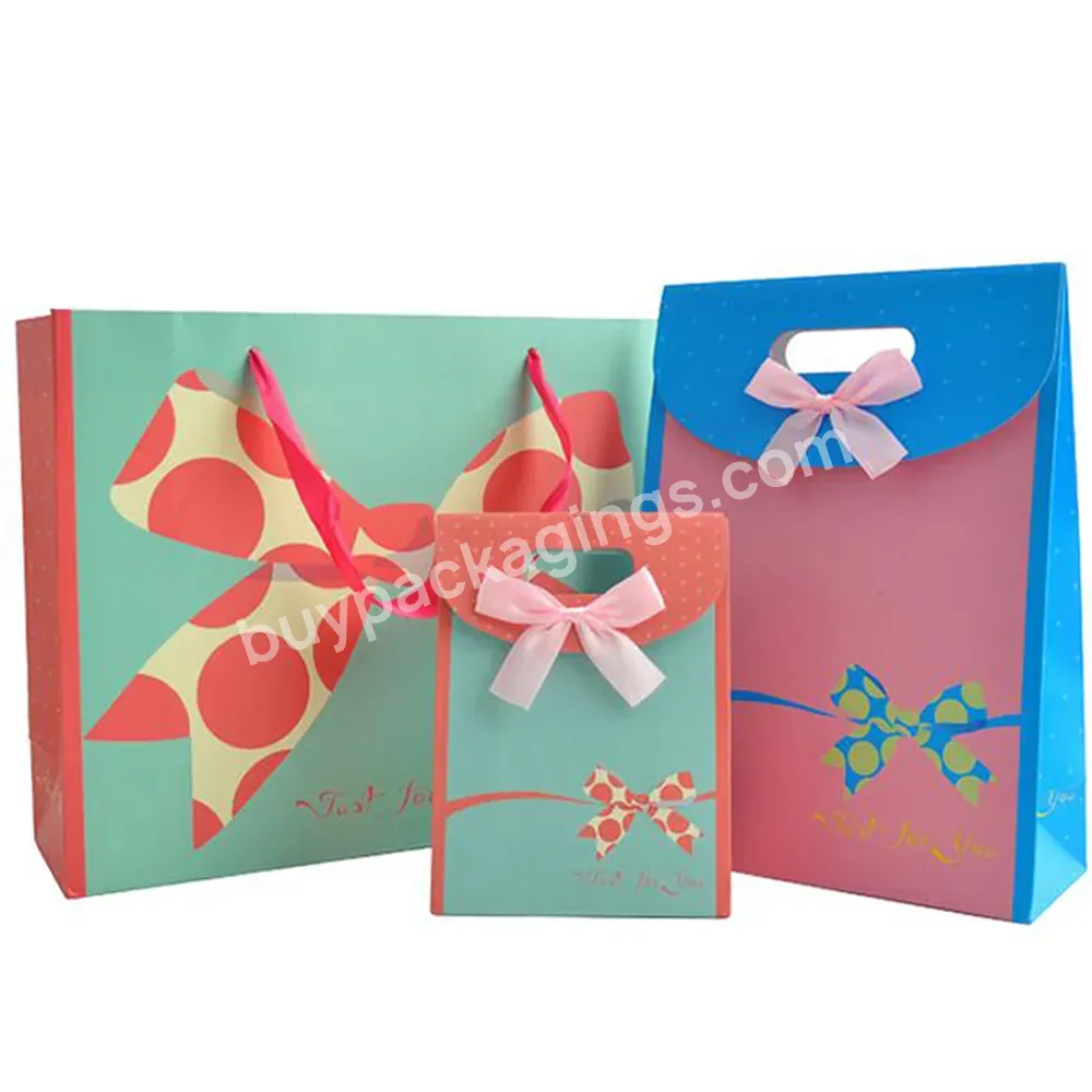 Manufacturer Wholesale Recyclable Without Plastic Professional China Gift Paper Bag Printing Packaging Durable