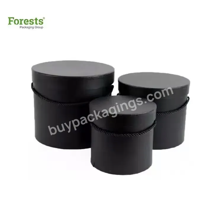 Manufacturers Wholesale Corrugated Round Gift Paper Hat Box Flower Hat Box Wholesale