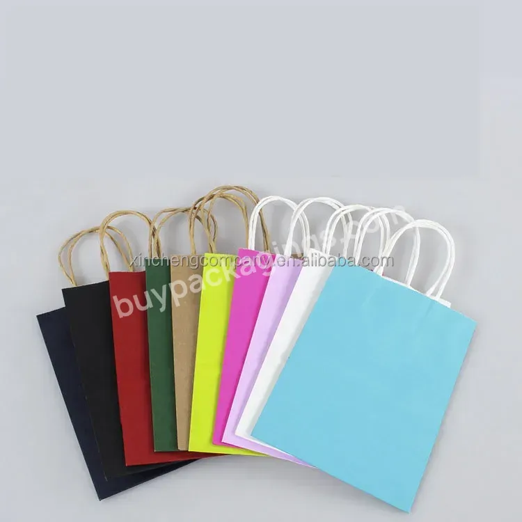 Manufacturers Wholesale Disposable Food Grade Packing Bag Custom Sos Brown Kraft Paper Bags Without Handle