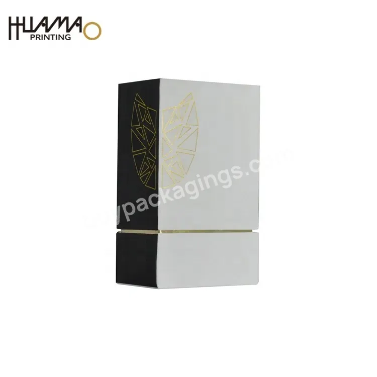 Matt Black Rigid Cardboard Box Papier Peint Paper Size Watercolor Painting Color Paper Caja De Regalo Perfume Box Packaging