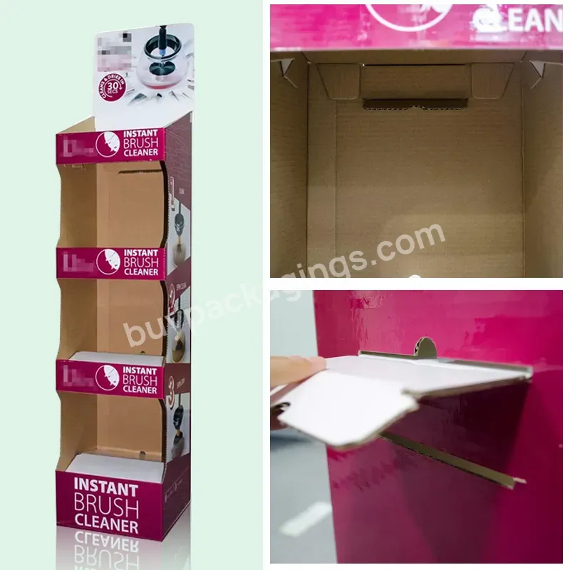 Merchandise Custom Cardboard Advertising Display Pos Stands Folding Pop Up Pos Cardboard Stand Up Display Floor Stand - Buy Cardboard Pop Up Display,Cardboard Advertising Display,Cardboard Stand Up Display.